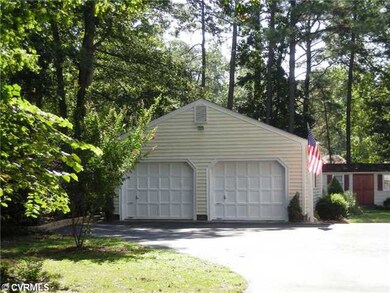 Parking Lot/Garage - Detached two car garage with 