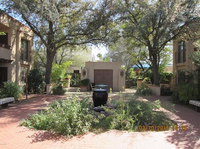 Courtyard view from front gate
