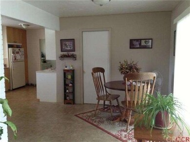 Dining area, Kitchen and door to Office or ?