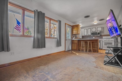 Living Room into Kitchen