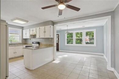 Enjoy cooking in this cozy kitchen and entertainin