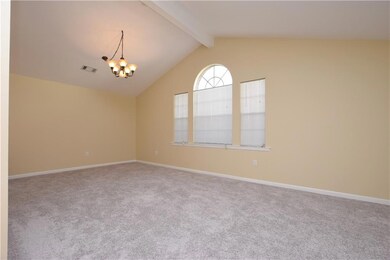 DINING ROOM WITH VAULTED CEILING