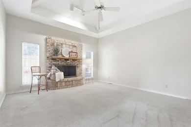 2nd Living Room with Fireplace