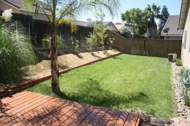 Easy care backyard for kids and entertaining!