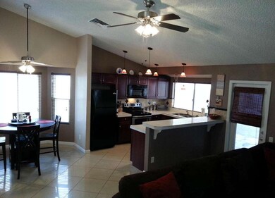 Vaulted Breakfast Room & Kitchen