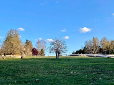 Fenced field acreage.