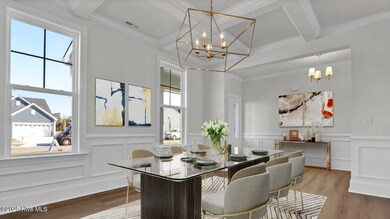 Virtually Staged Dining Room
