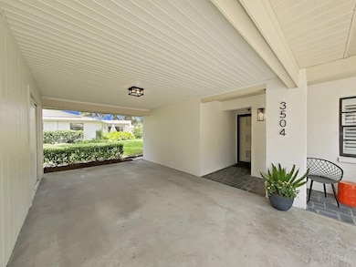 1-Car attached Carport with storage closet