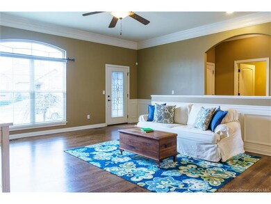 Solid oak hardwood floors