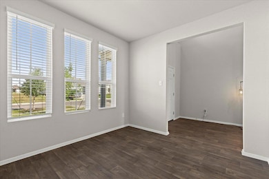 Unfurnished room with healthy amount of natural l