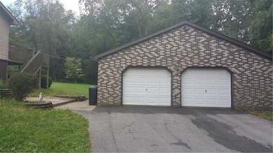 Large 2 car garage