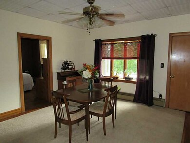 Dining Room. Dining room has hardwood floors.
