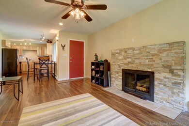 Living room - Kitchen