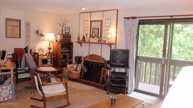living area w fireplace