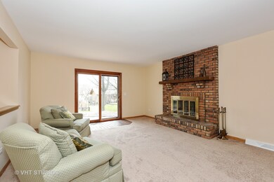 Family Room w/Brick Fireplace
