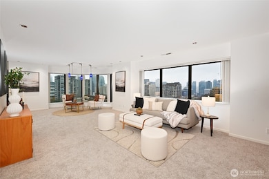 Living space with multiple views