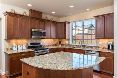 Kitchen With Granite Island