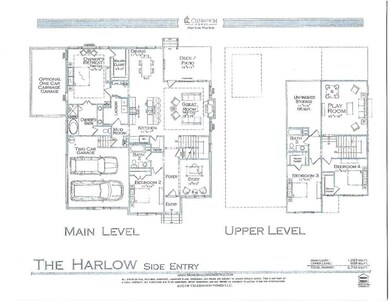 The Harlow by Celebration Homes.  Elevation 