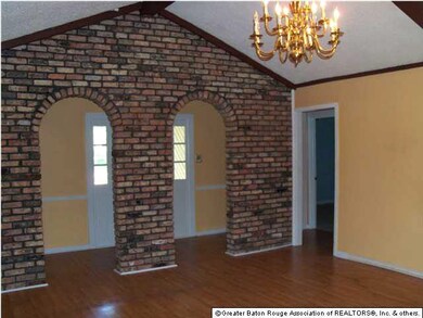 beautiful brick foyer