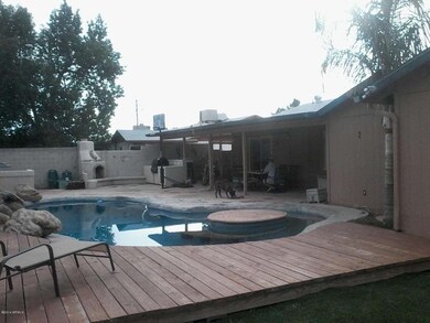 Pool with Hardwood Deck