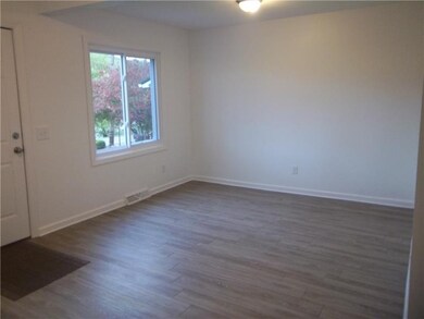 Living Room with new interior design and vinyl pla