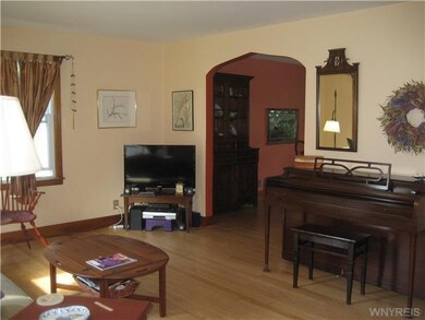 Living Room. Living room leading to dining room.