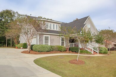 Driveway side of house