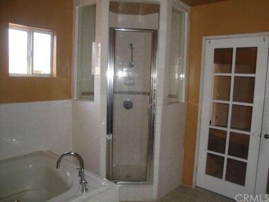 Stand alone Shower adjacent to Master Bedroom