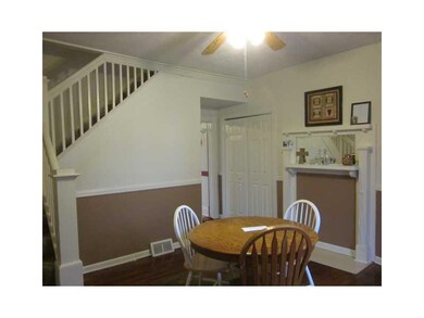 Dining Room. Formal dining room with pretty wood f