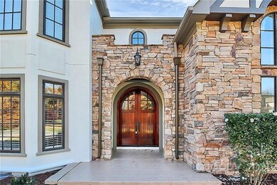 Stately entrance