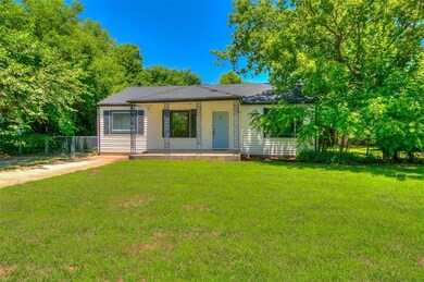 View of front of property featuring covered porch