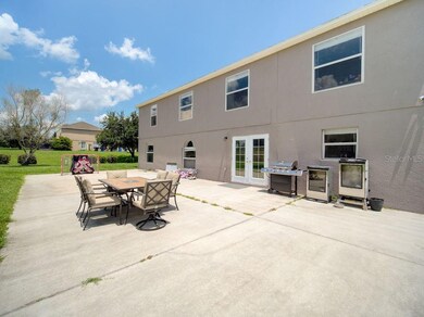 Back patio area