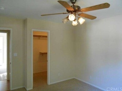 Master bedroom features walk-in closet.