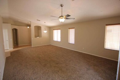 Vaulted Living & Dining Room