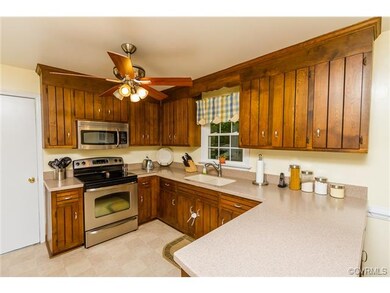 Updated countertops and new stainless steel applia