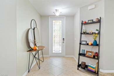 Welcoming foyer