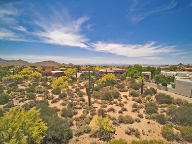 Ariel view Front of Lot