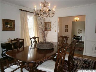 Dining Room, looking into the Foyer and Living Roo