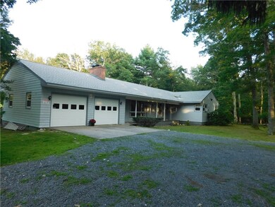 This view is from the side yard, where there is ad