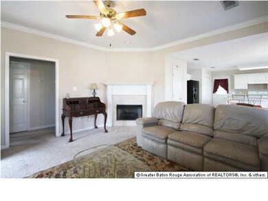 LIVING ROOM WITH GAS FIREPLACE