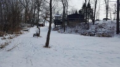 Looking East toward home on hilltop.