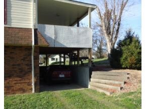 Covered Deck on Back