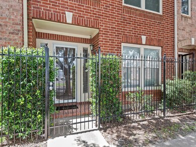 Gated private entrance
