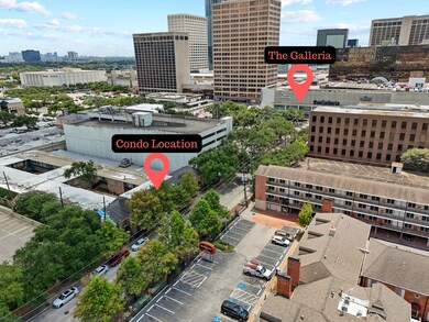 The Galleria is walking distance from your front door.