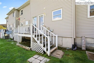 Each unit has their own private deck of the kitche