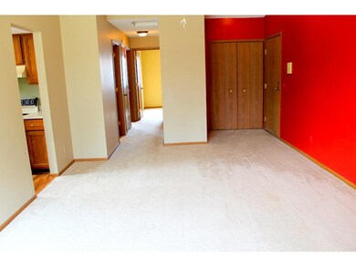 Spacious living area.