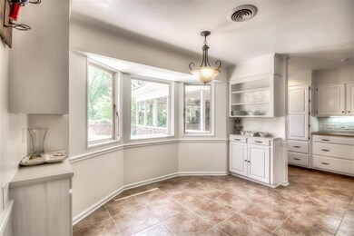 Beautiful cabinets and plenty of storage in this k