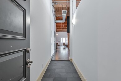 Modern-stained pine wood flooring is found through