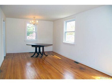 Living room and dining area