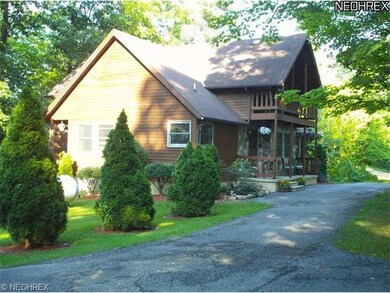 Front view of home from left side